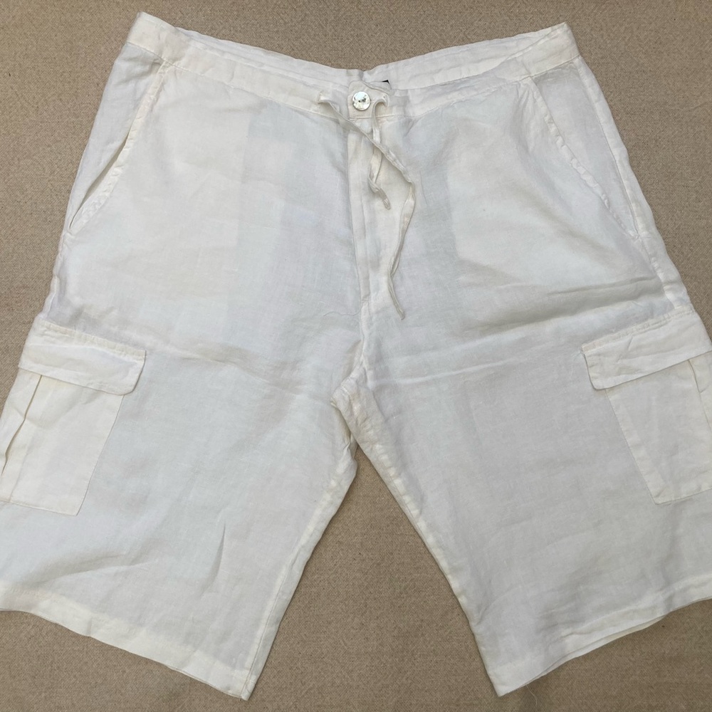 Men’s Linen Shorts, XL  Barney’s CO OP 100% Linen